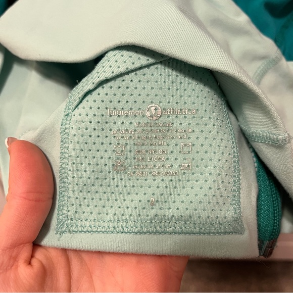 Lululemon Teal Zip Up Jacket - Picture 7 of 7